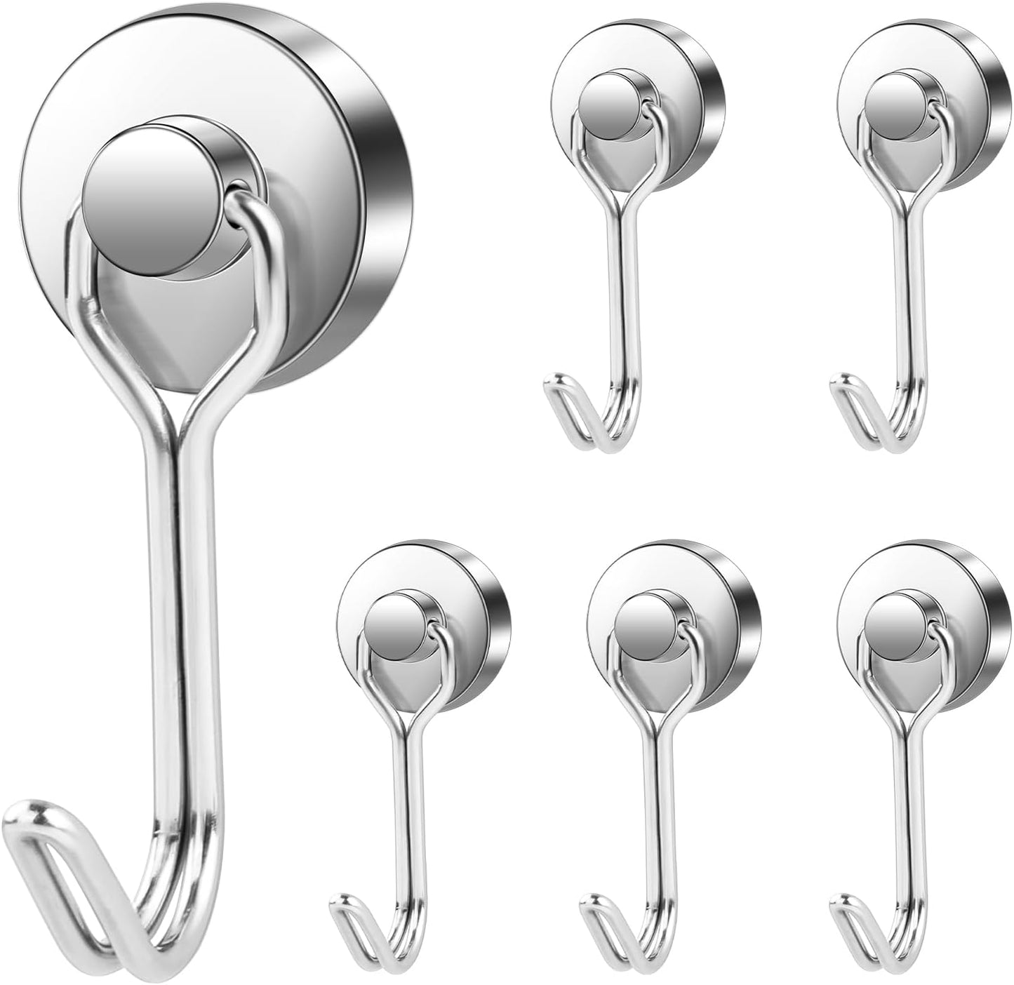 Ganchos magnéticos resistentes 40lb para nevera cocina barco