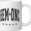 Taza Cerámica para Enfermera Hematología Oncología Blanca