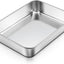 Bandeja lasaña acero inox 9x7pulg horno tostadora