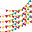 250 Banderines Multicolor Tela Nailon 263ft Cuerda