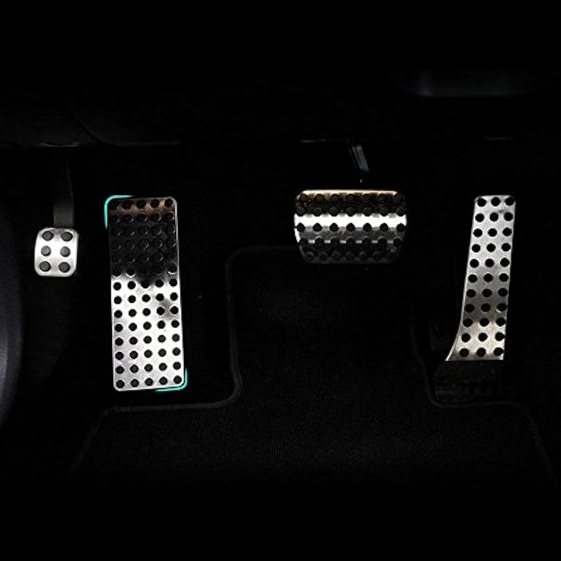 Reposapiés acero inox antideslizante para Mercedes C E S CLA ML G