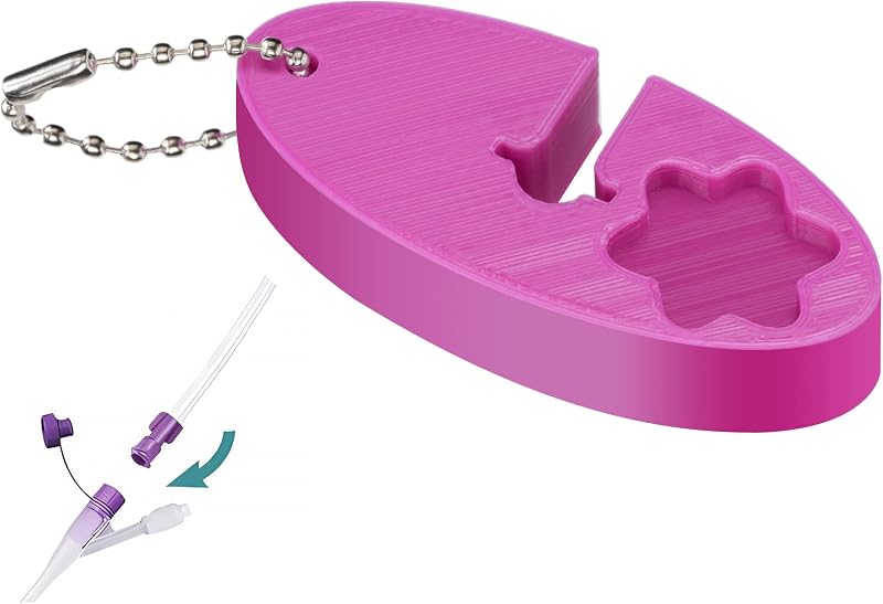 Llavero púrpura para llave de mano adaptador tubo