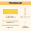 Pack 10 marcos colmena mediana cera alimenticia