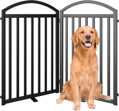 2 Puertas para Perros Metal 48x32" Interiores Exteriores