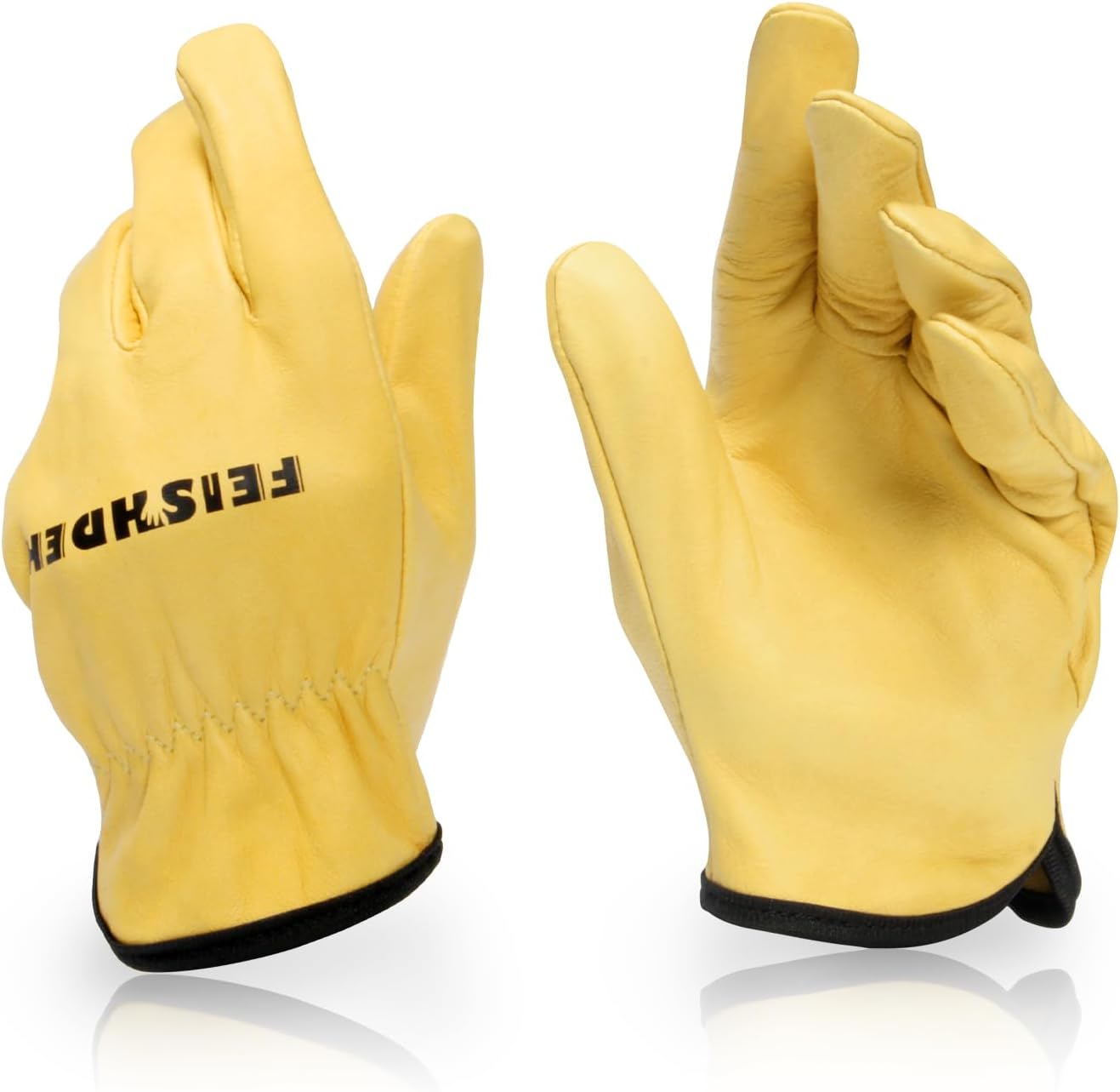 Guantes jardinería niños cuero 2-7 años