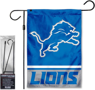 Soporte bandera jardín y poste Lions