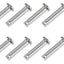 10 Pzas Pin Horquilla M6x30mm Acero Inox 304
