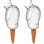 Set 4 figuras pájaros autorriego para plantas