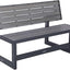 Banco Convertible Exteriores 55pulg Gris