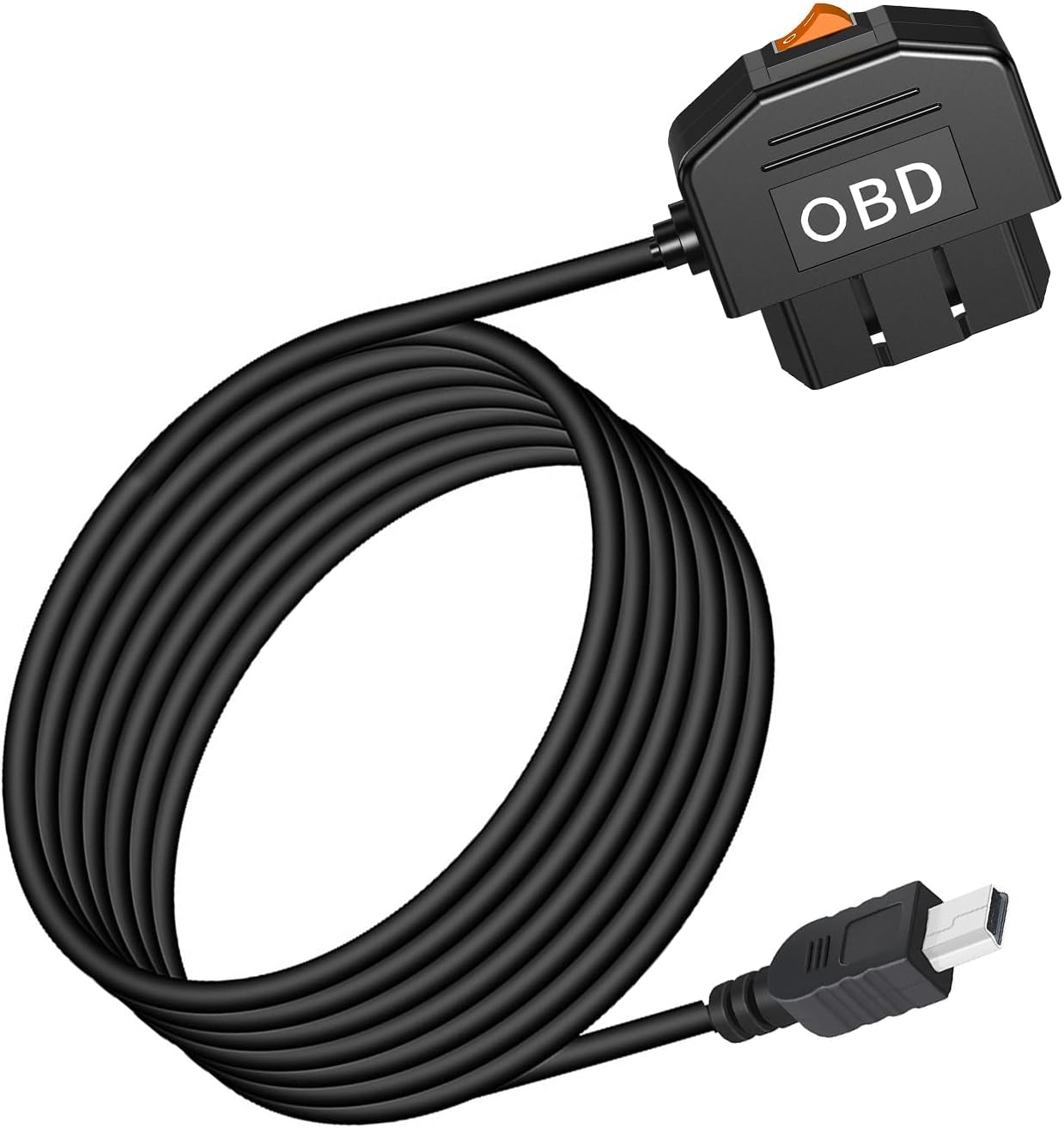 Cable OBD2 a USB para cámara de salpicadero 3.5m
