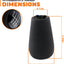 Pomo cambio caja manual 6 vel Mazda 3 5 6 negro