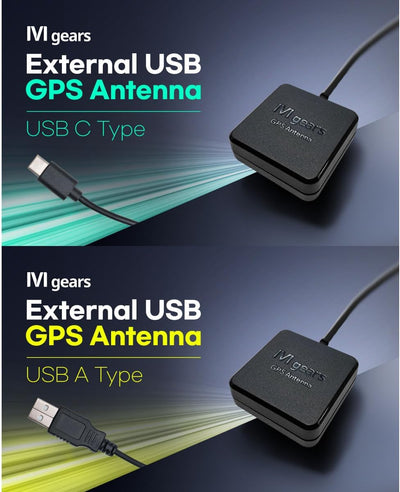 Antena GPS USB para navegación coche marino