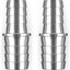 Acoplador manguera 5/8 a 3/4 aluminio 2 pzas