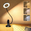 Luz escritorio LED 3 modos 10 brillo cabecero negro