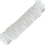 Cuerda asta bandera 1/4" x50ft trenzada nailon color blanco