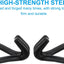 6 Pzas Correas Amarre J 2204lb para Remolques Negro