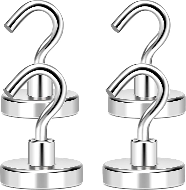 Ganchos magnéticos neodimio 85lb para refrigerador y cruceros