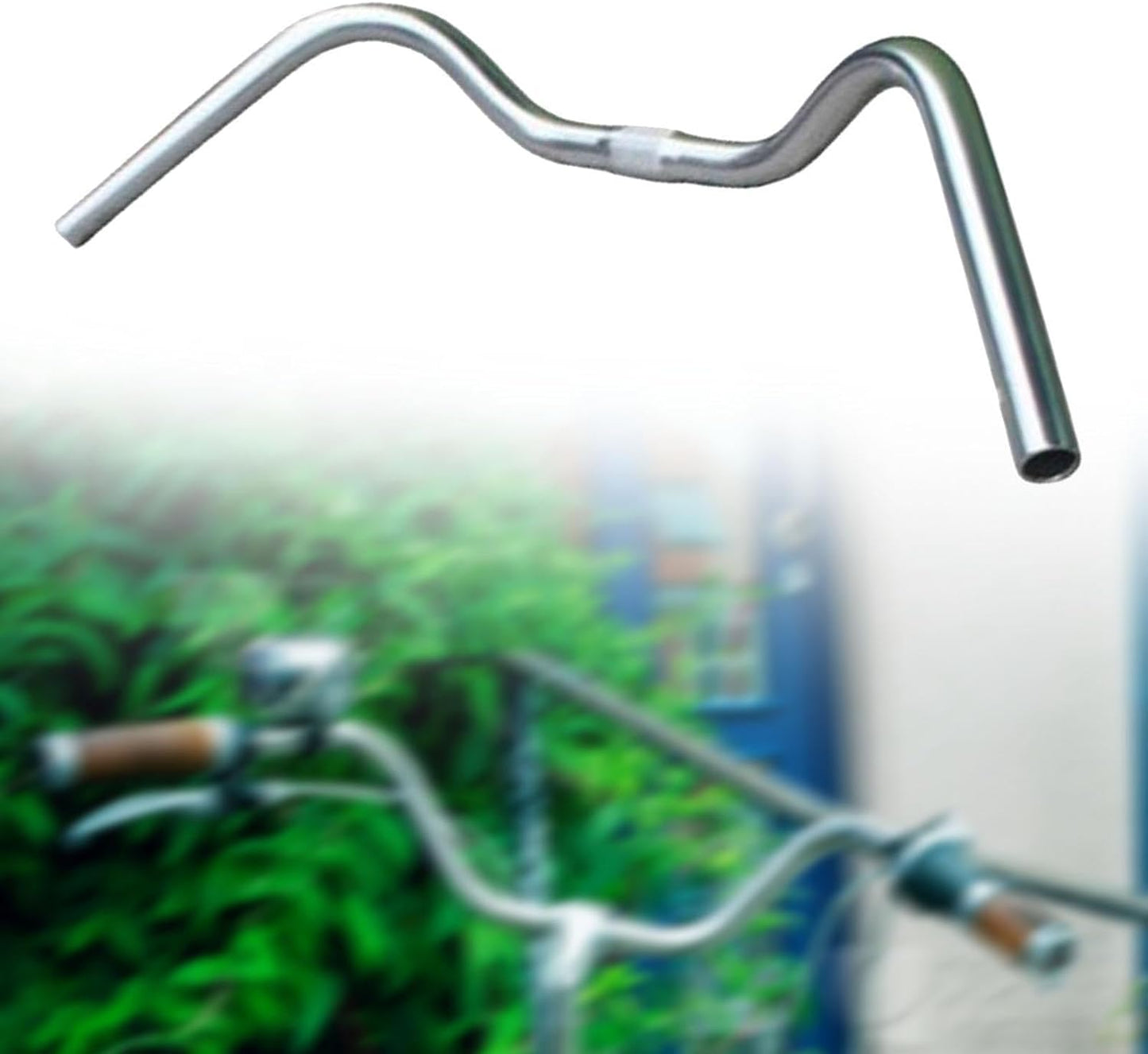 Manillar bicicleta aluminio plano 56cm para MTB