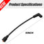 Cable bujía repuesto Sierra Marine Mercruiser 3.0L negro