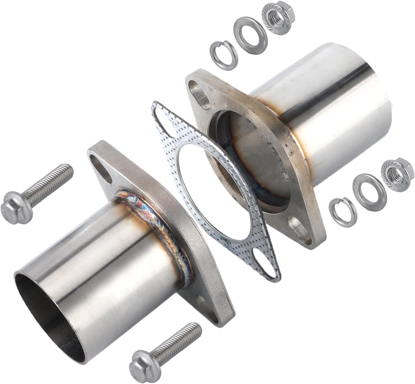 Kit reparación brida escape 3" acero inox