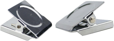 Pizarra blanca magnética para pared o refrigerador con clip metal