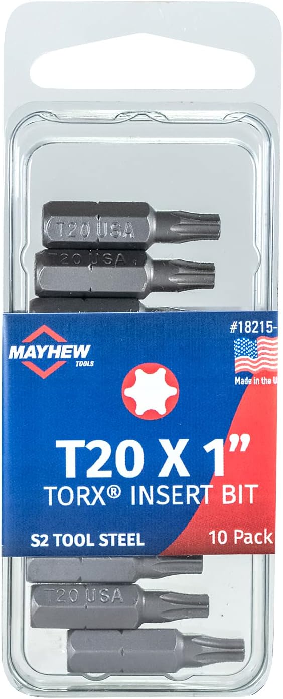 Broca Torx T20 x 1pulg pack 10