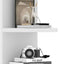 Estante flotante 5 niveles Lack blanco pared