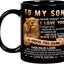 Taza café té 11oz regalo hijo mamá cumpleaños Navidad