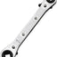 Llave trinquete 4en1 SAE 3/16-5/16 pulg acero alto carbono