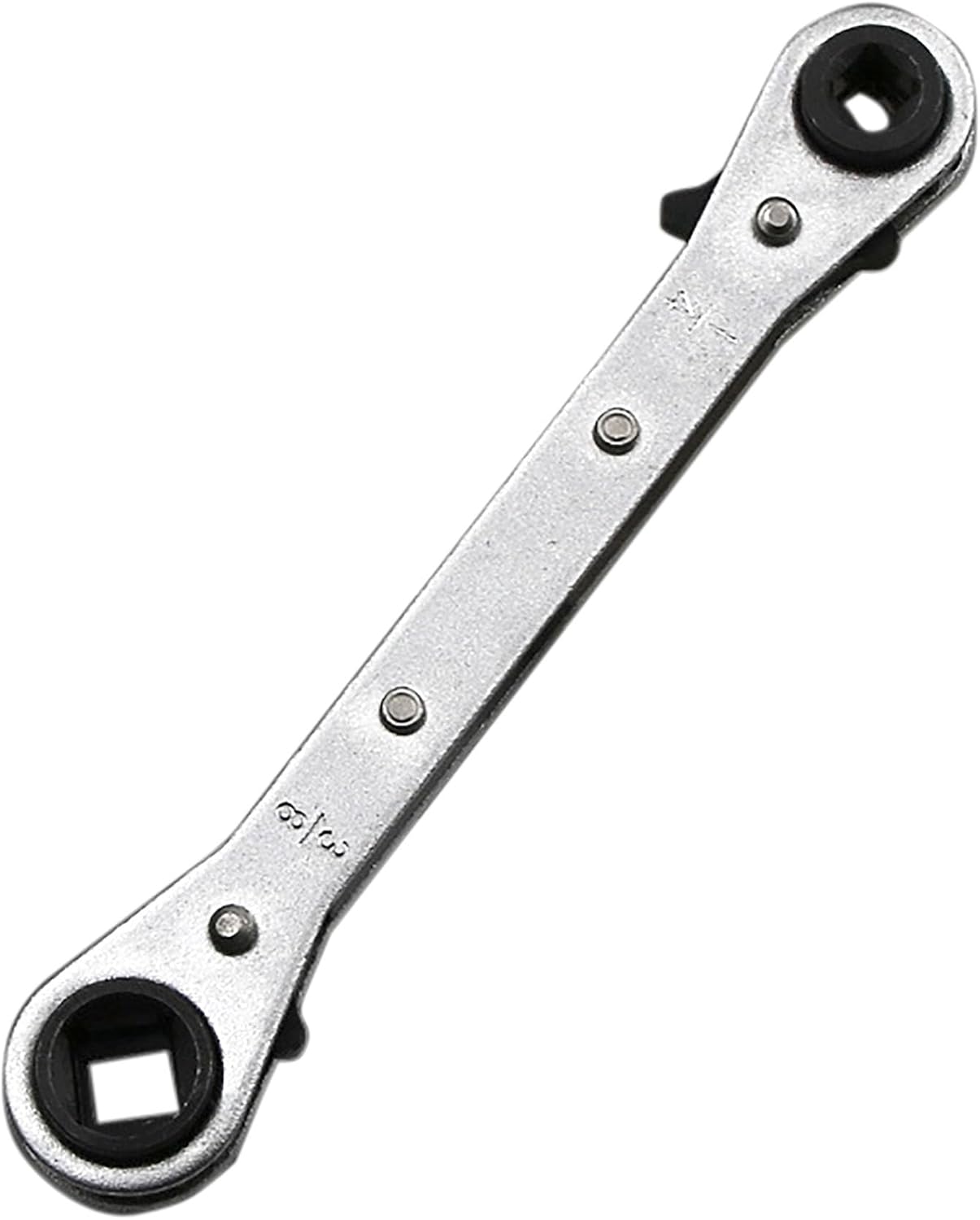 Llave trinquete 4en1 SAE 3/16-5/16 pulg acero alto carbono