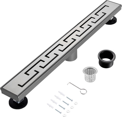 Desagüe ducha 36pulg níquel cepillado acero inox 304