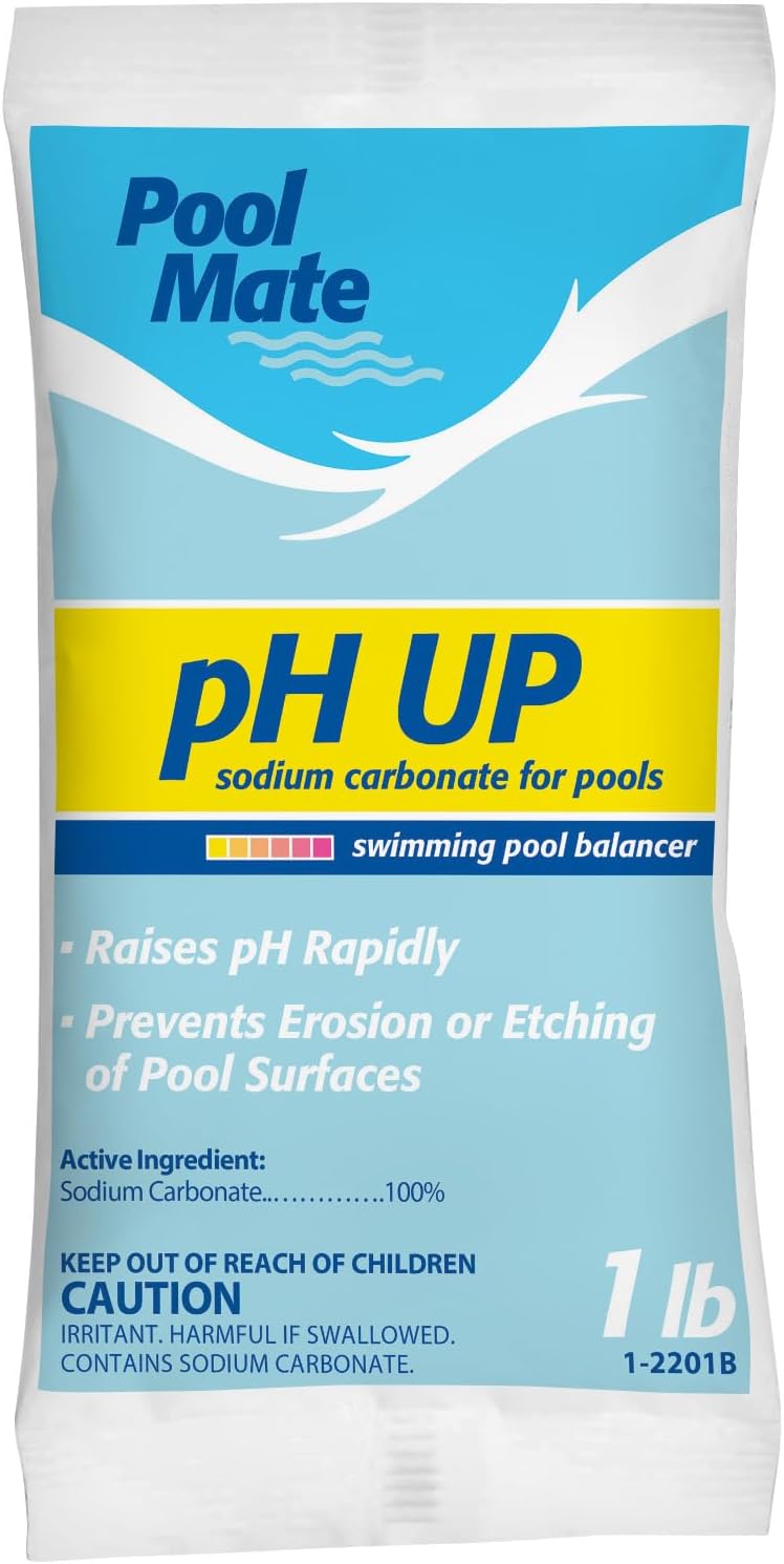 Pack 2 pH Up para piscinas 1lb 100% carbonato sodio