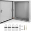 Caja eléctrica NEMA 4X acero IP66 impermeable con cerradura