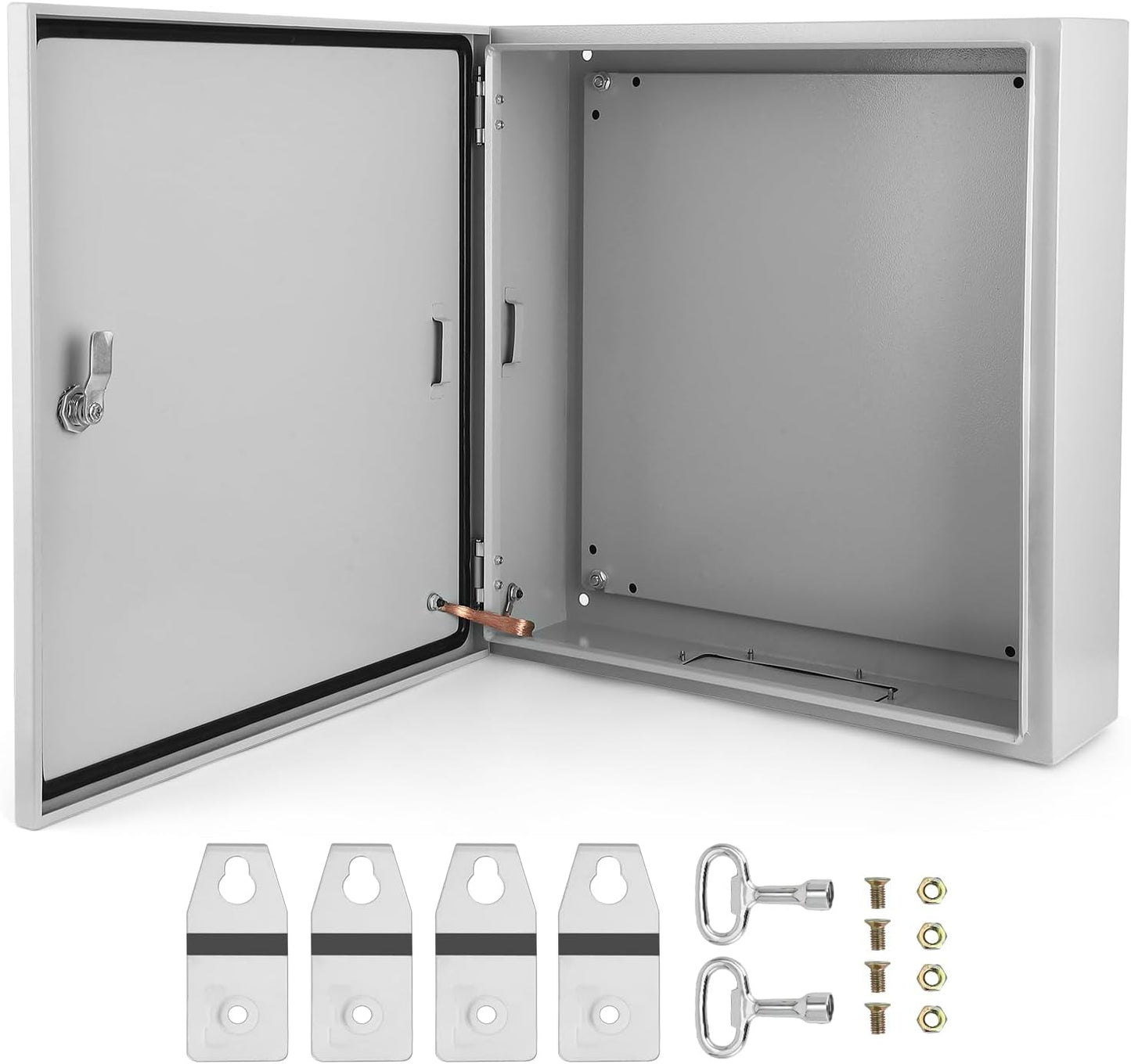 Caja eléctrica NEMA 4X acero IP66 impermeable con cerradura