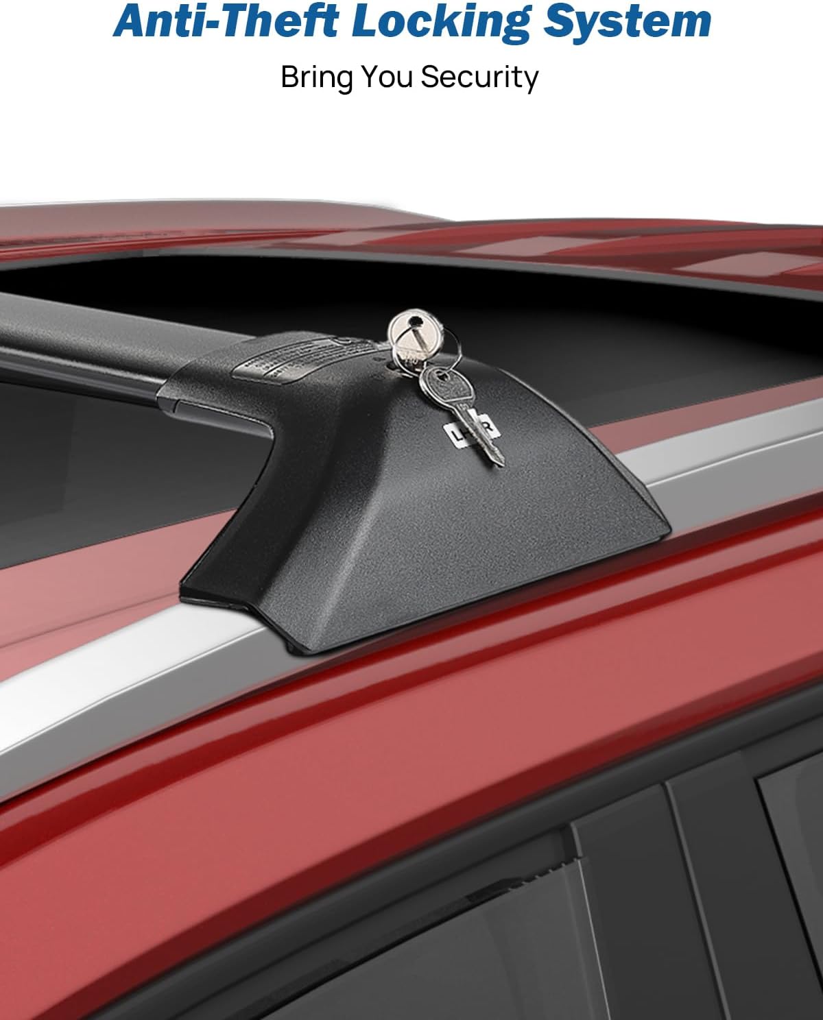 Barras techo coche con cerradura Toyota Highlander 20-25
