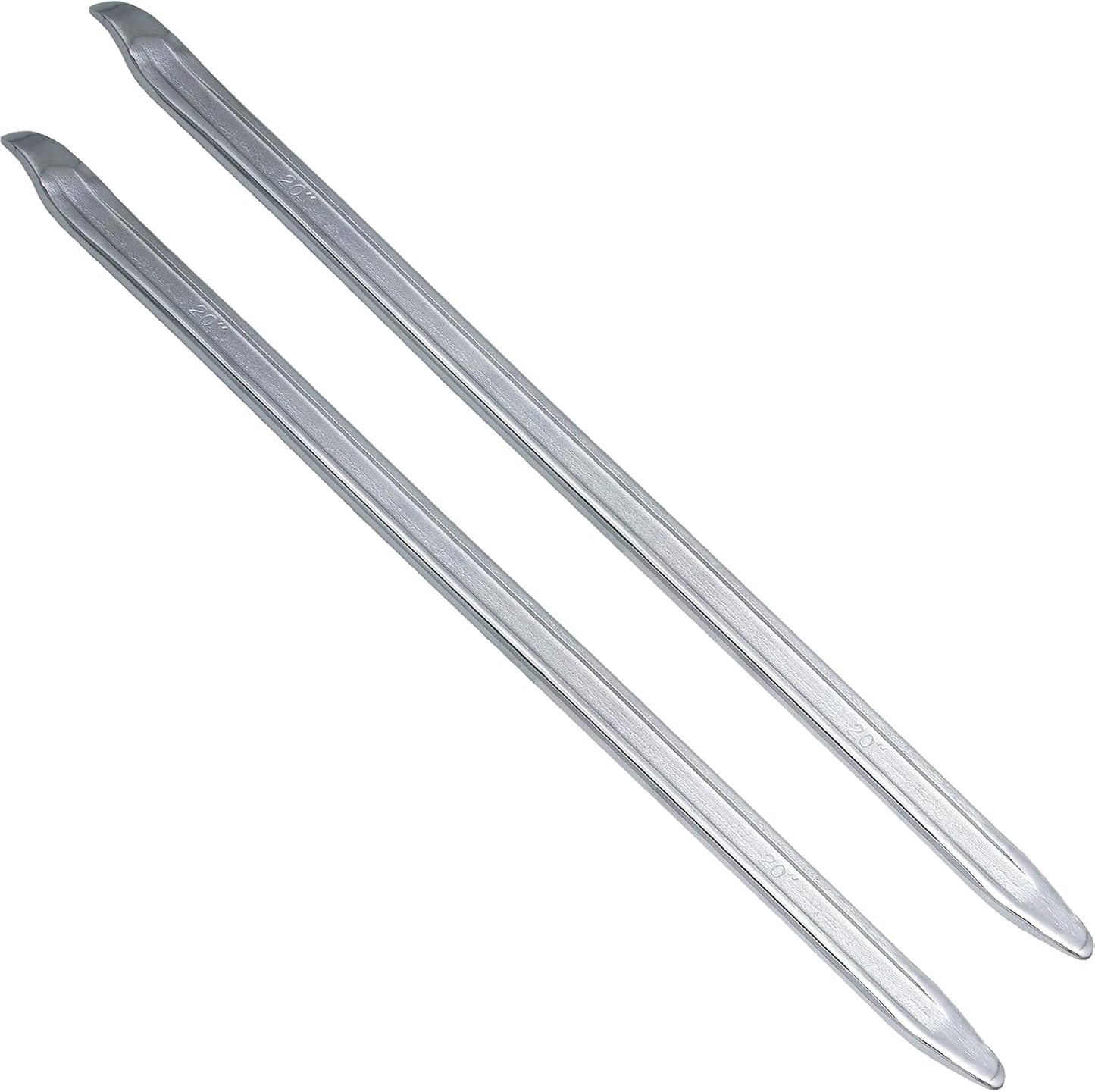 2 Cucharas Neumáticos Hierro 20" Palanca Servicio Pesado