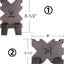 Soporte espuma tiro X-Block con base reposo