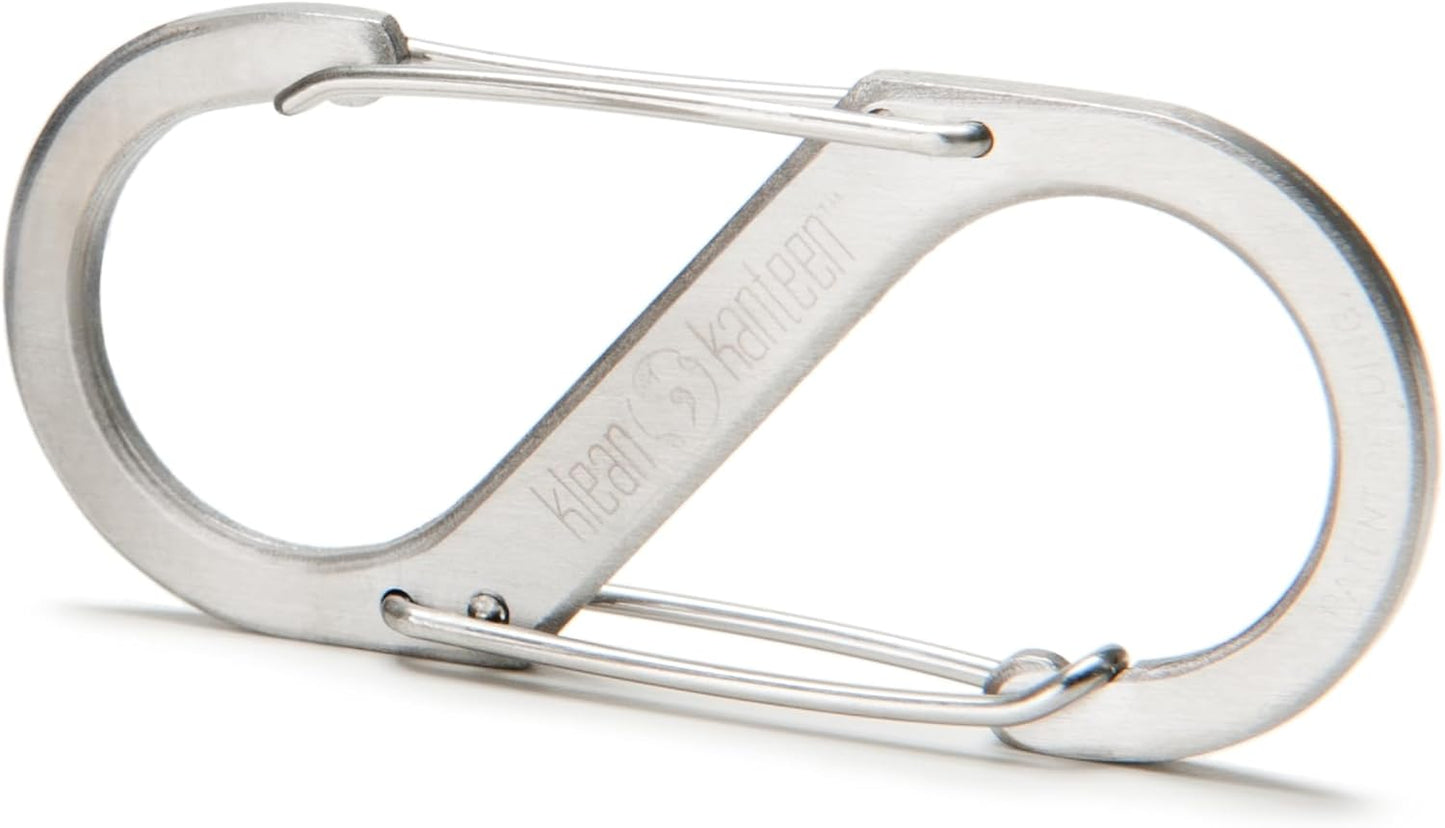 Mosquetón acero inox doble tipo 3 no apto escalada