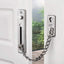 Cadena seguridad puerta cerradura acero inox hotel