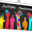Bandera conciencia autismo 3x5ft para interiores exteriores