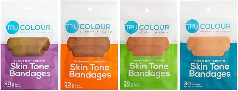 Vendajes tela para sombra piel 120uds flexibles impermeables