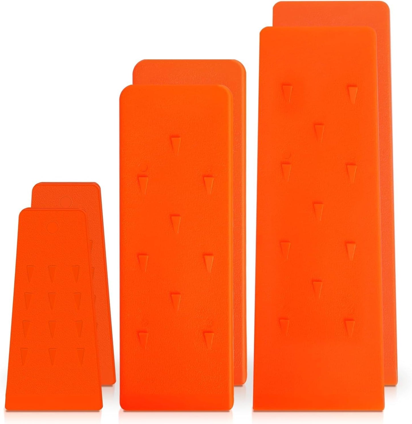 6 Cuñas Tala Árboles 5.5-10" Plástico ABS con Puntas