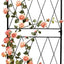 Enrejado metal jardín 45x14pulg para plantas trepadoras