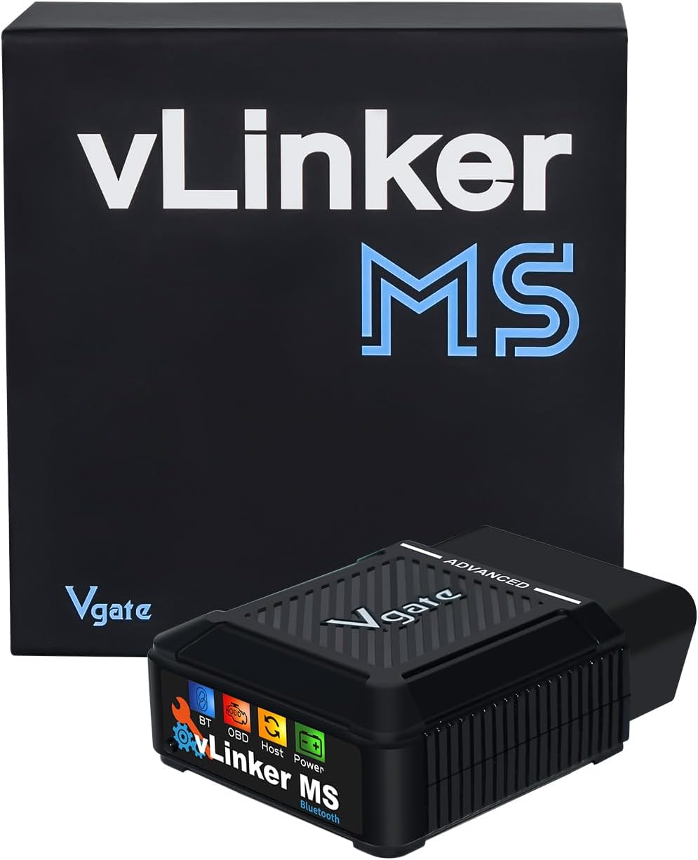 Escáner OBD2 Bluetooth vLinker para iOS Android Windows