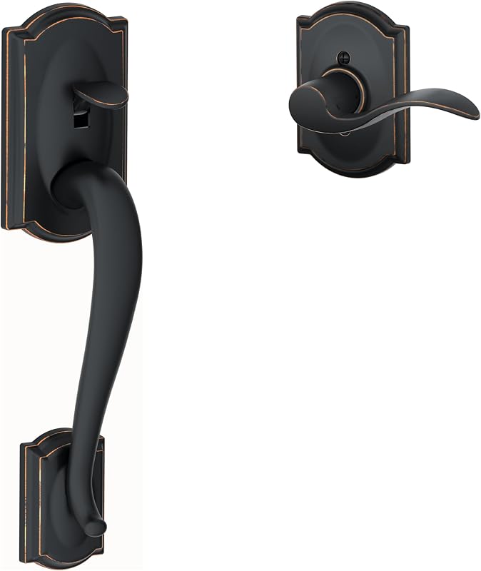Set manijas Schlage FE285 bronce envejecido