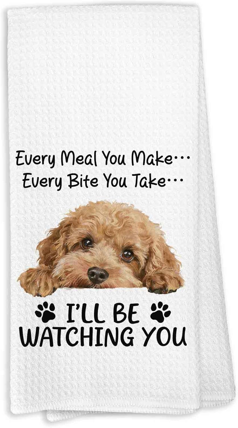 Toalla baño perro Cavapoo Every Step You Take