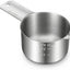 Cucharita acero inox 3/4 taza 6oz 180ml para cocina