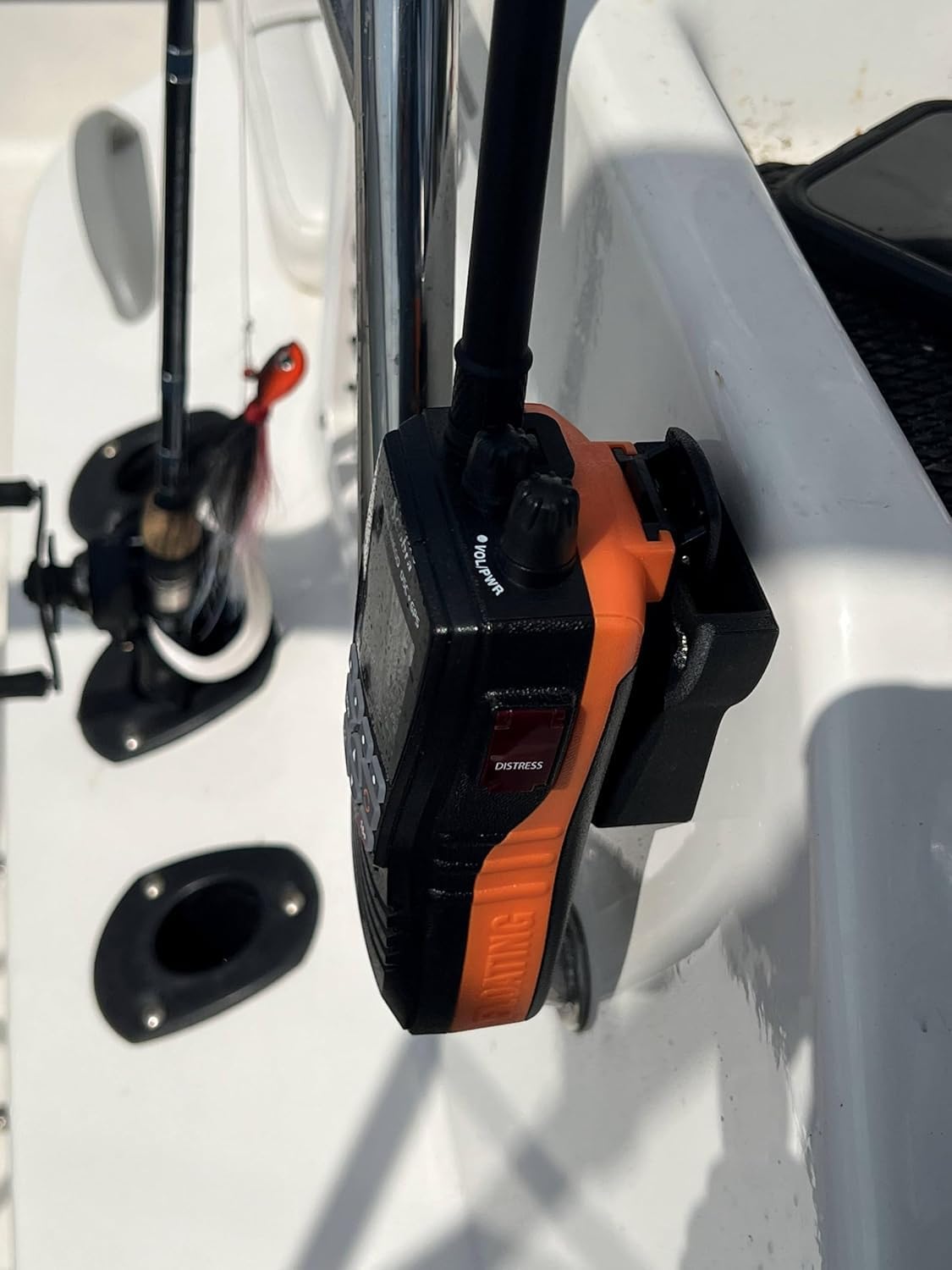 Soporte radio VHF mano para Cobra HH600 HH350 Icom M73 M94D