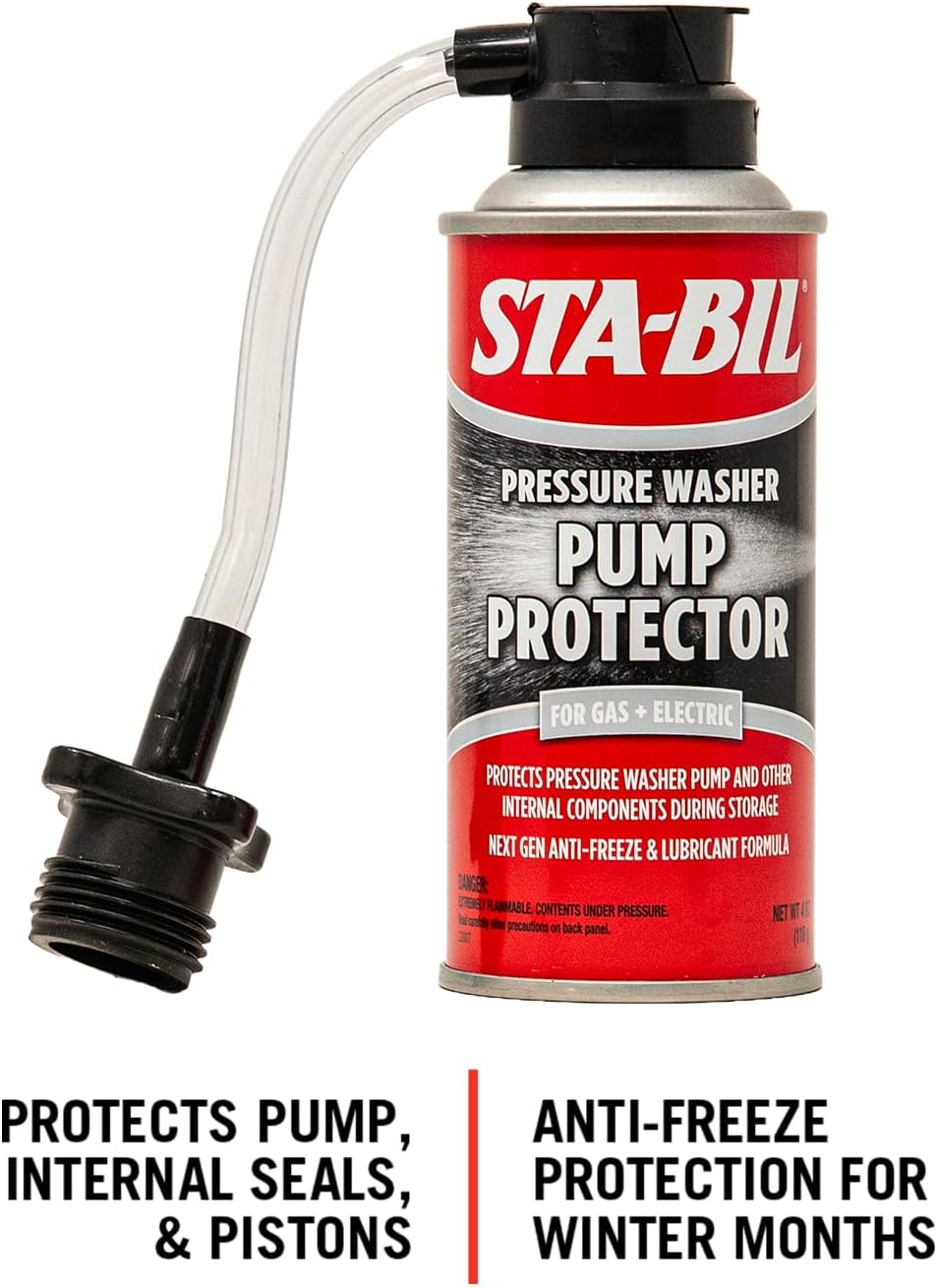 Protector bomba lavadora presión 4oz fórmula anticongelante