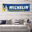Bandera Michelins 2x8ft para neumáticos carreras